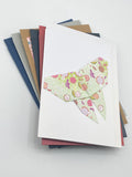 Set of 6 cards - Garden