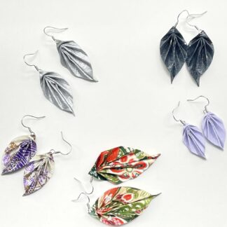 Leaf earrings